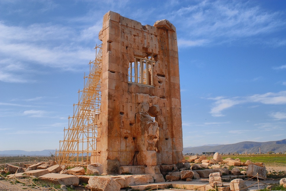 Stone tower (prison of Solomon) of Pasargadae