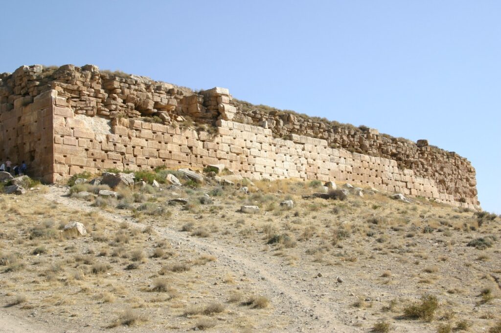 Tall-e Takht (The Platform) in Pasargadae