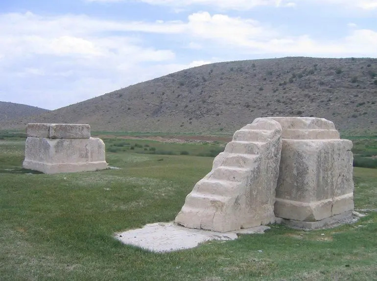 The fire altar of Pasargadae