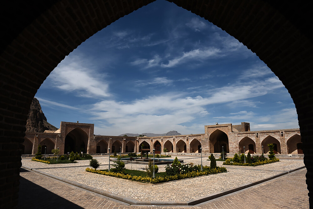 Bisotun Caravanserai in Kermanshah